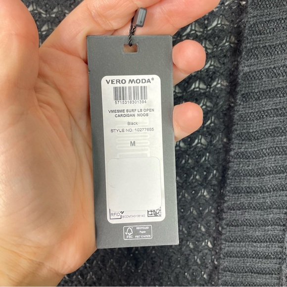 Stitch Fix l Vero Moda Ellia Textured Cardigan, Medium - Picture 10 of 13
